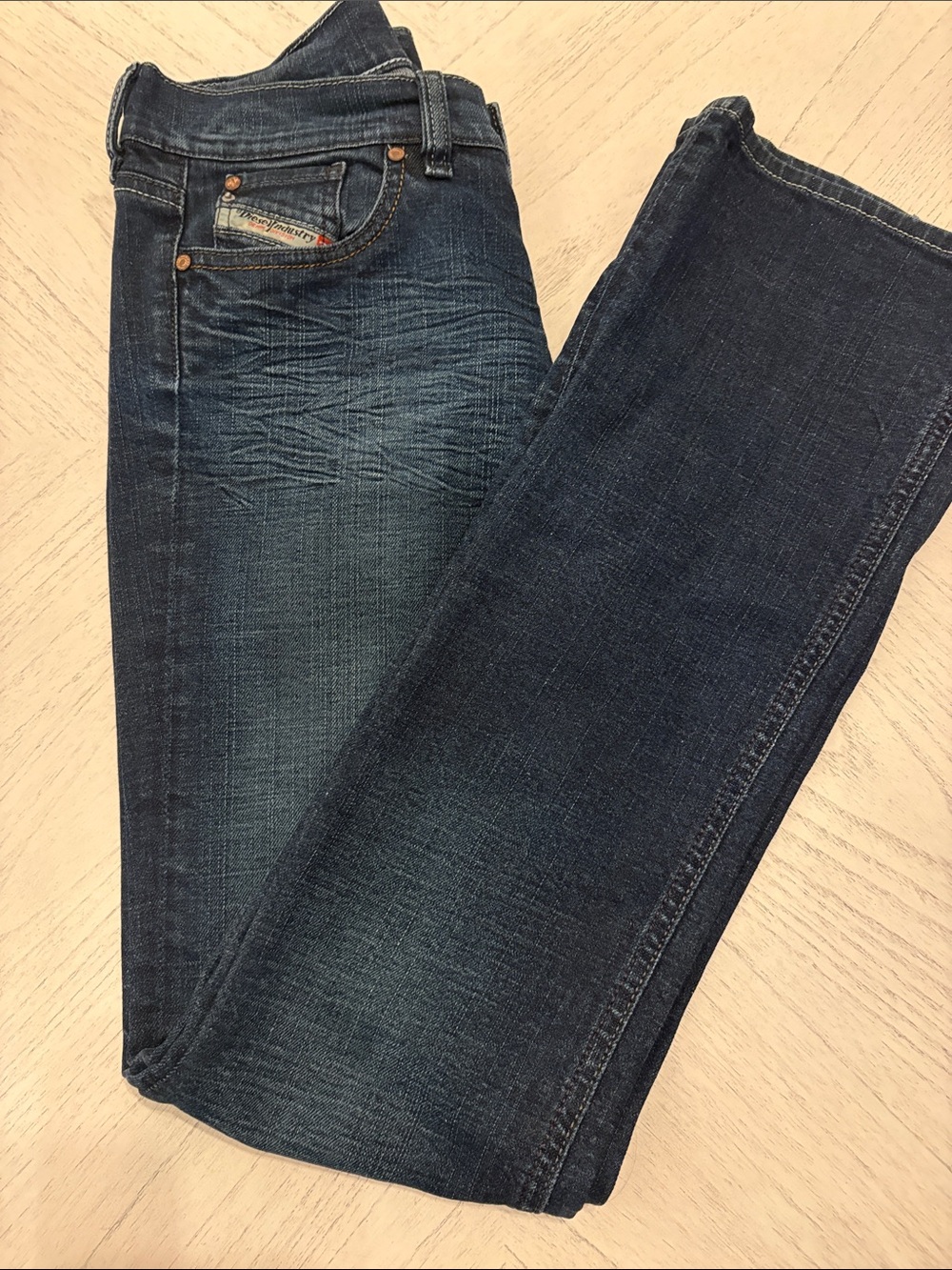 Diesel Men's Made in Italy Dark Wash Slim Straight Jeans - Size 30 -  [PH1]